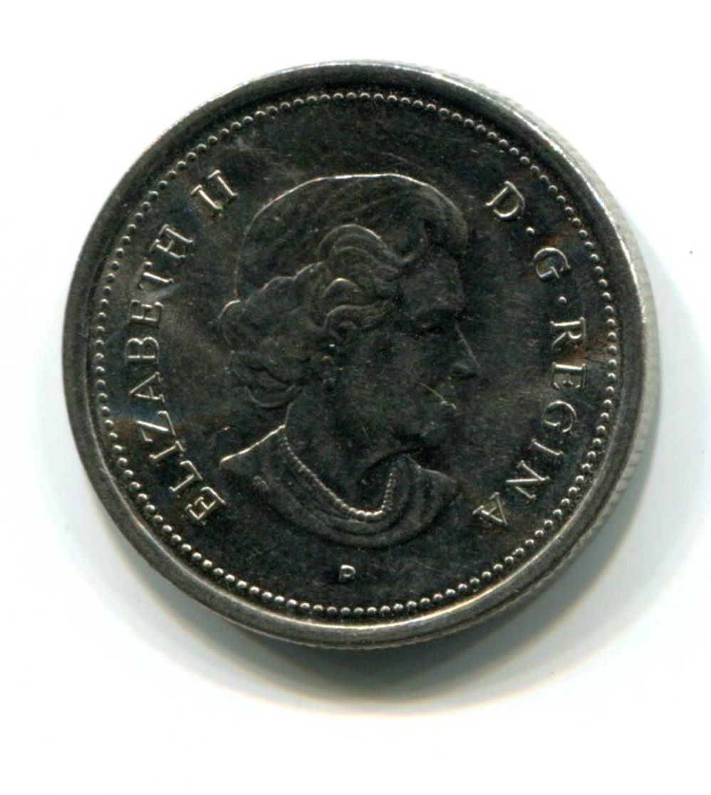 2005 Canada Saskatchewan Centennial  25 Cent Coin - Canada