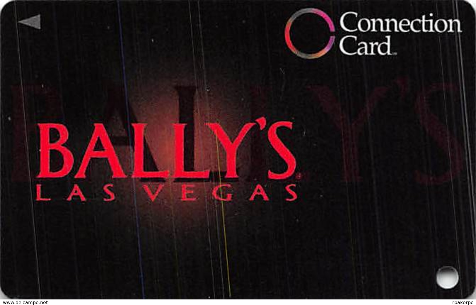 Bally's Casino Las Vegas, NV - BLANK Connection / Slot Card - 4 Casinos On Rev - Bally's 722-5597 - Casino Cards