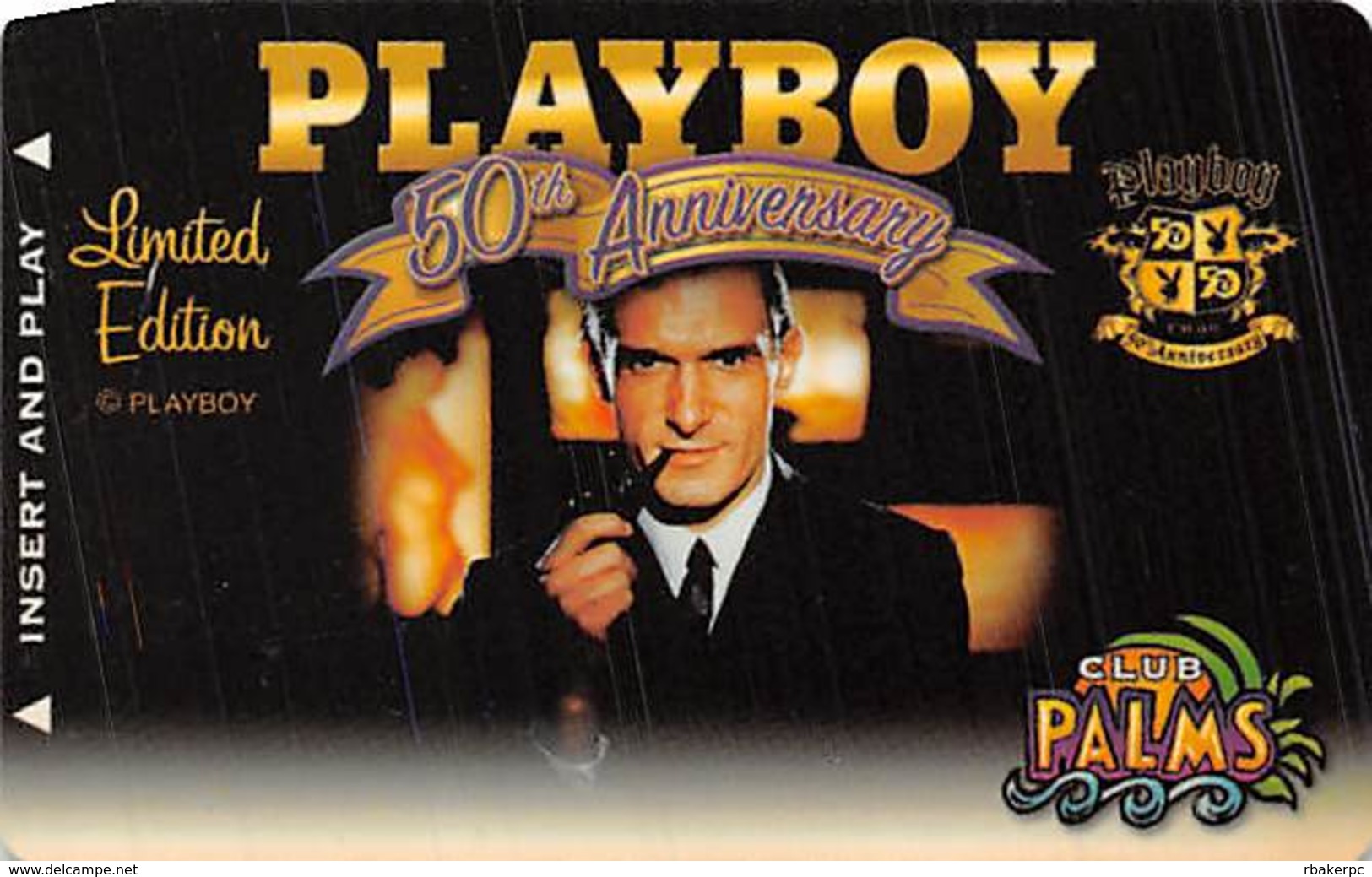 Palms Casino - Las Vegas NV - BLANK Playboy Ltd Ed. Slot Card - Casino Cards