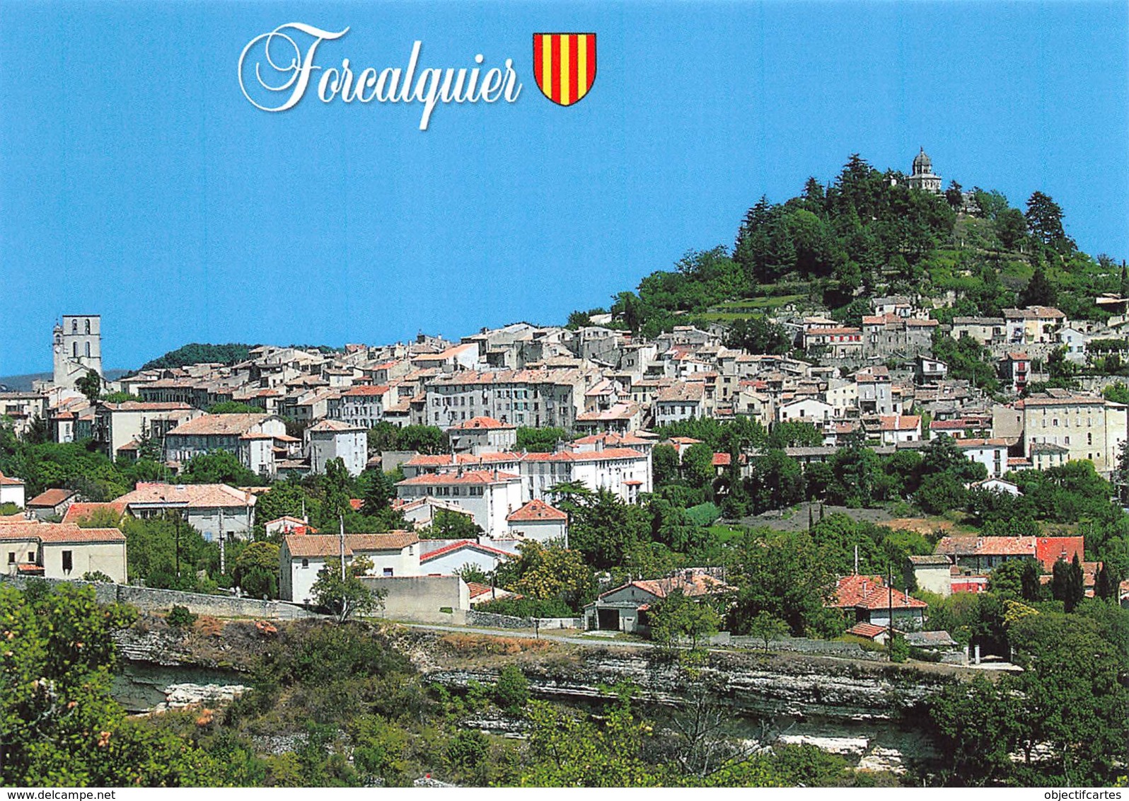 FORCALQUIER  Vue Panoramique 13  (scan Recto Verso) MD2501BIS - Forcalquier