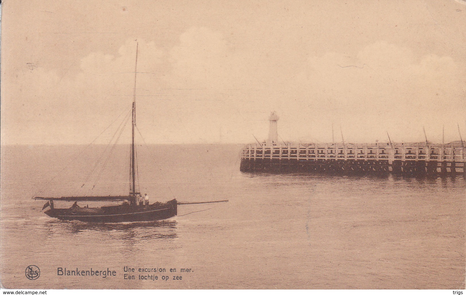 Blankenberghe - Een Tochtje Op Zee - Blankenberge