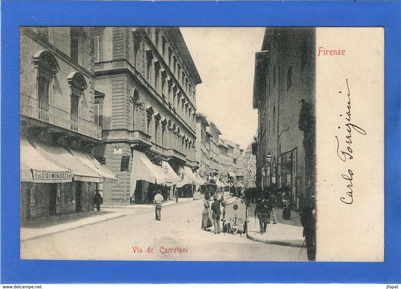 ITALIE - FIRENZE Via De Cerretani, Pionnière (voir Descriptif) - Firenze (Florence)