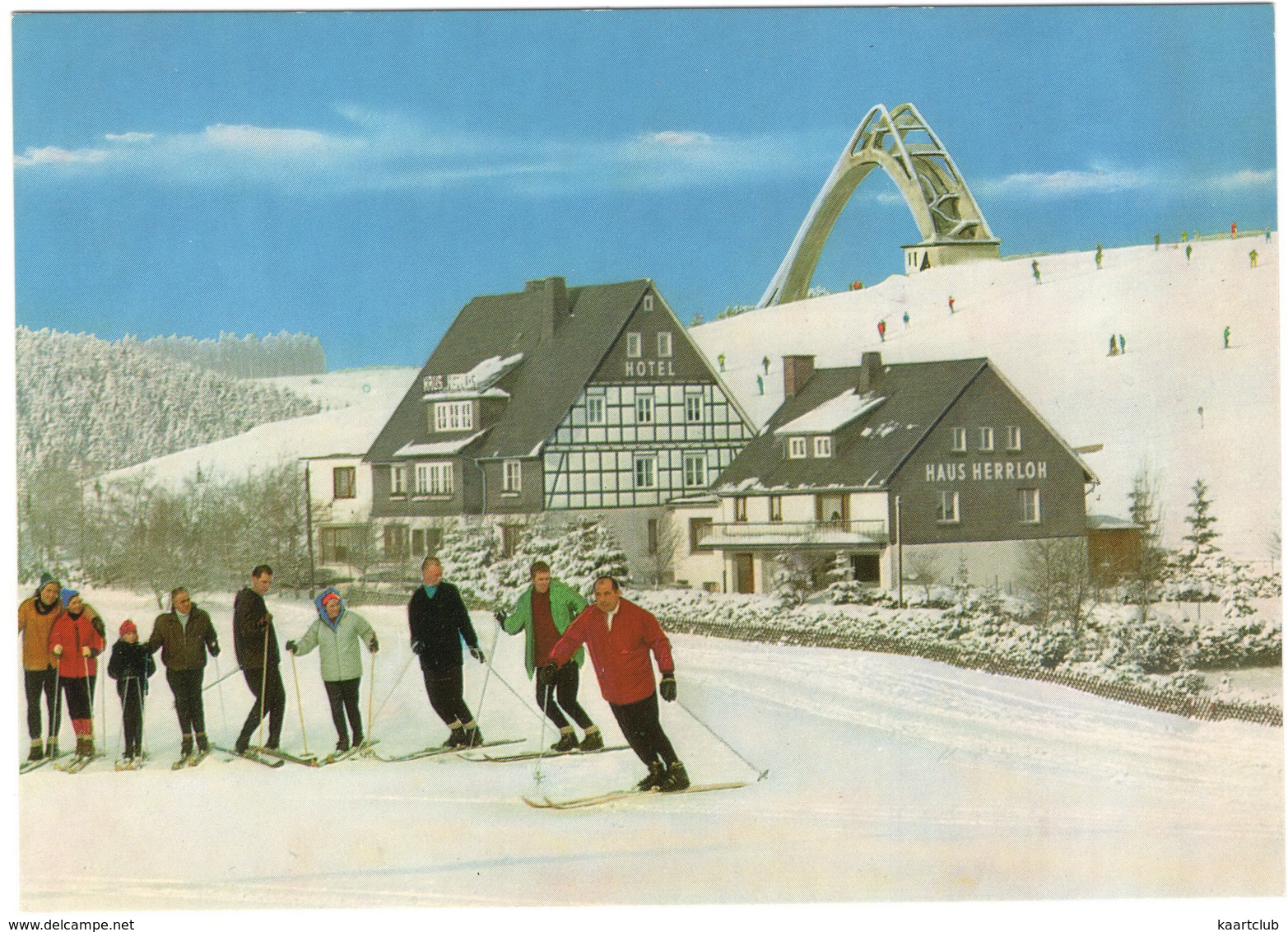 Winterberg - Hotel 'Haus Herrloh'- Schi/Ski - St. Georg-Sprungschanze - Winterberg