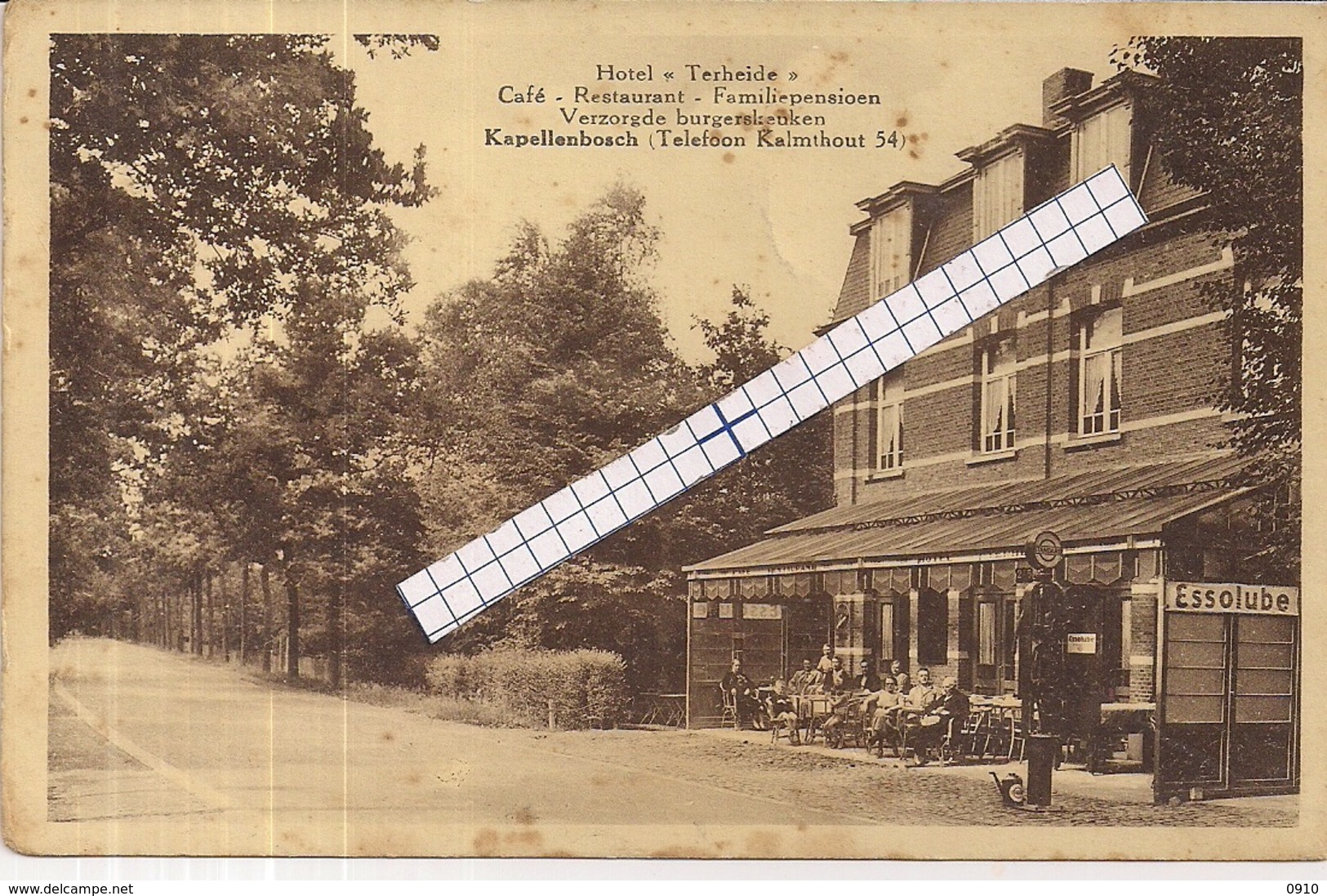 CAPPELLENBOSCH-KAPELLENBOSCH-KAPELLEN"HOTEL TERHEIDE-BENZINENPOMP-TELEFOON KALMTHOUT 54"UITG.BROSIUS HEIDE - Kapellen