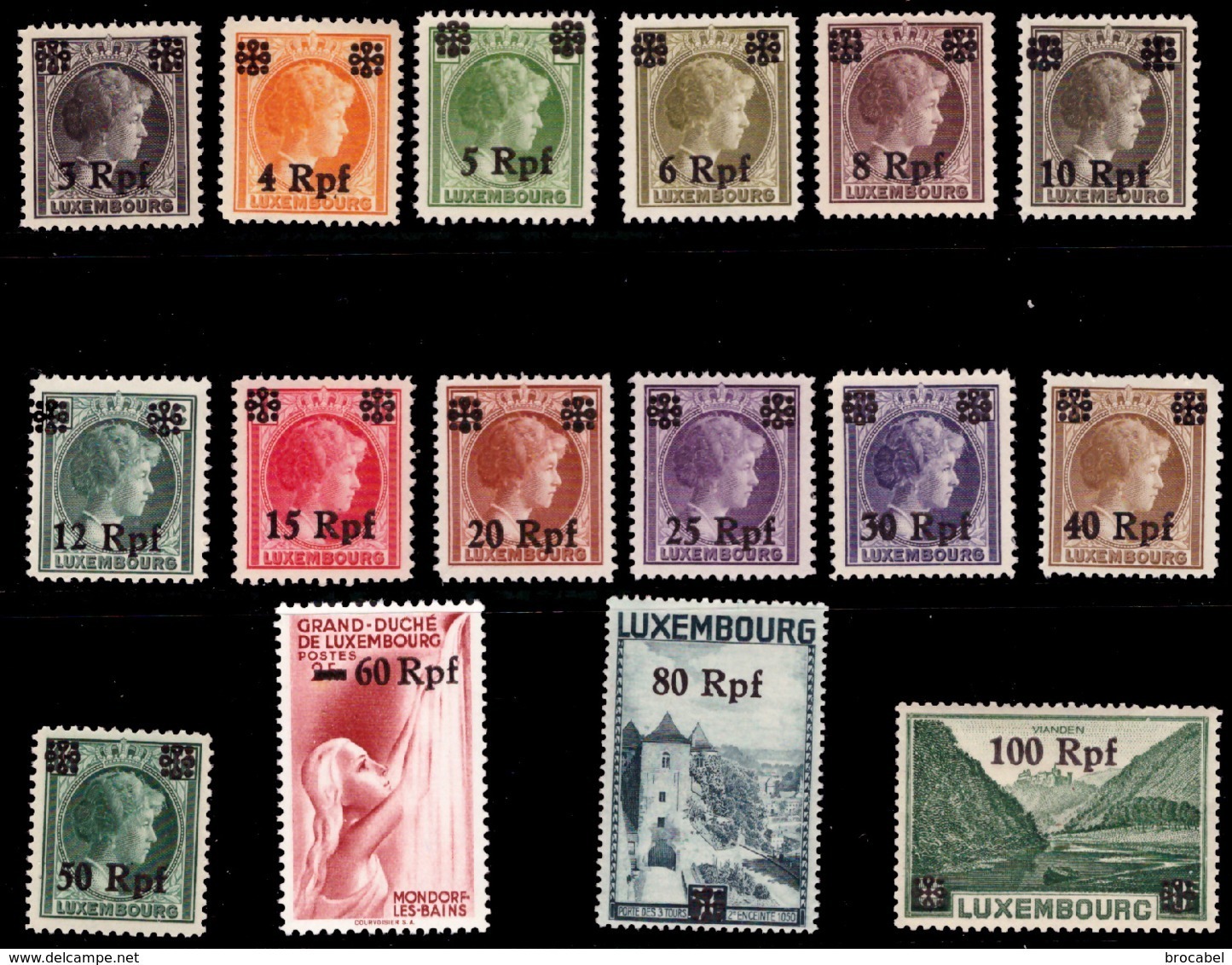 Luxembourg OC 17/32** MNH - 1940-1944 Occupation Allemande