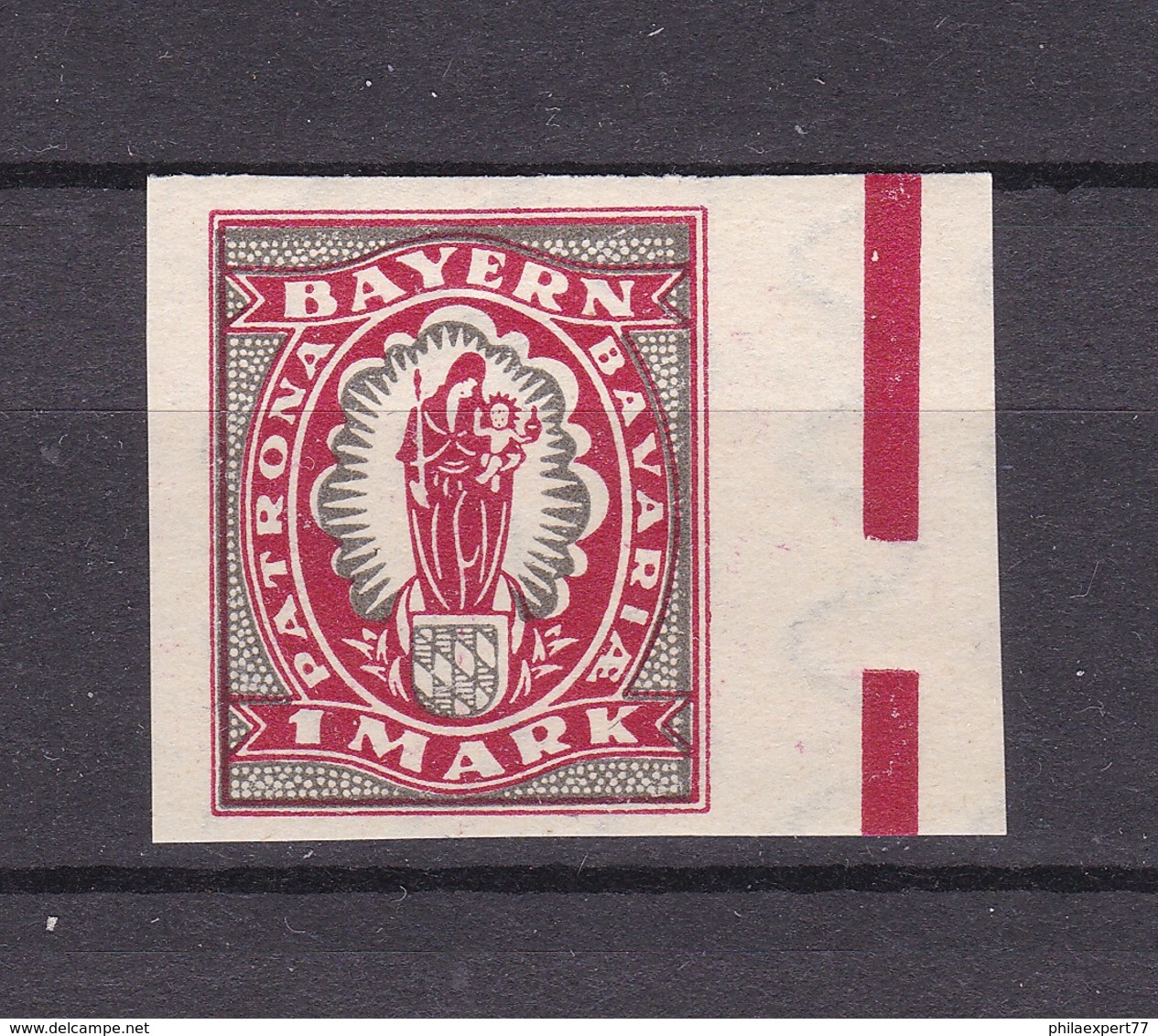 Bayern - 1920 - Michel Nr. 187 U - SR - Ungebr. - Other & Unclassified