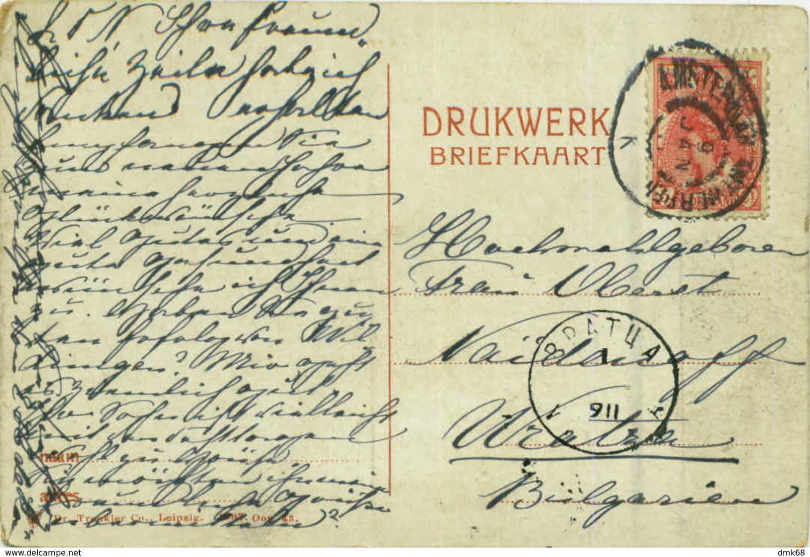 NETHERLANDS - OOSTERBEEK - WATERBOUWING - EDIT DR. TRENKLER CO. - MAILED - 1900s ( BG7708) - Oosterbeek