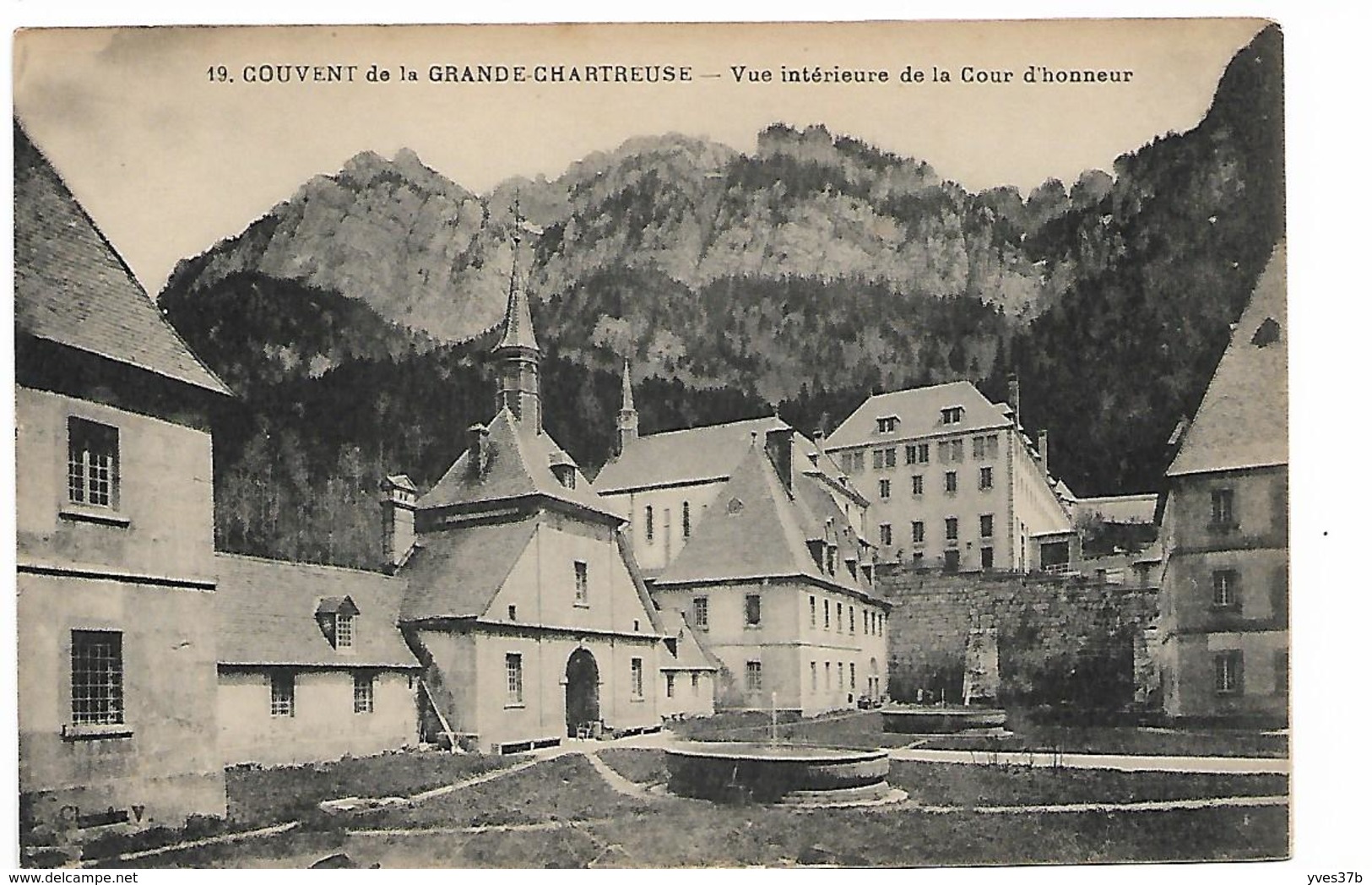 COUVENT De La GRANDE-CHARTREUSE - Vue Intérieure De La Cour D'Honneur - Chartreuse