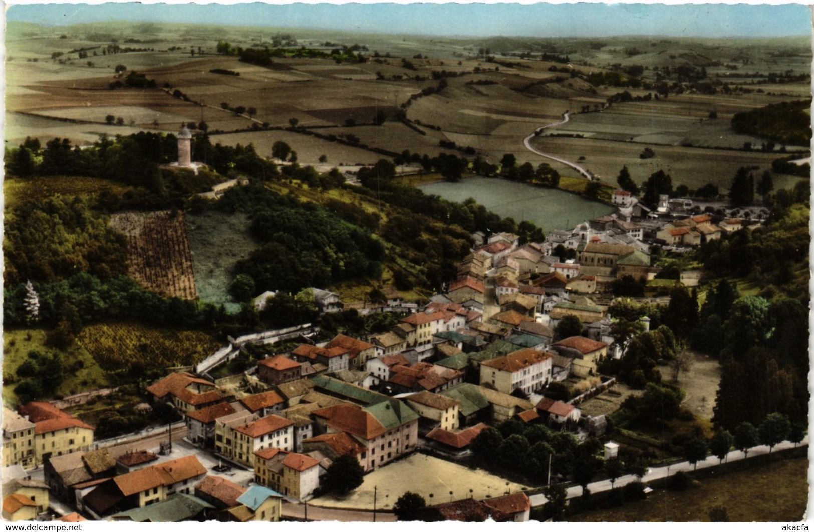 CPA Chatonnay - Vue Generale Aerienne FRANCE (961862) - Châtonnay