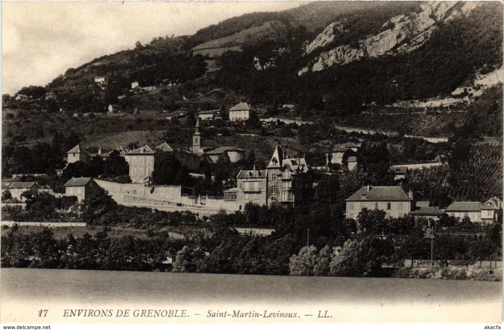 CPA Saint-Martin-Levinoux - Vue Generale - Environs De Grenoble FRANCE (962324) - Autres & Non Classés