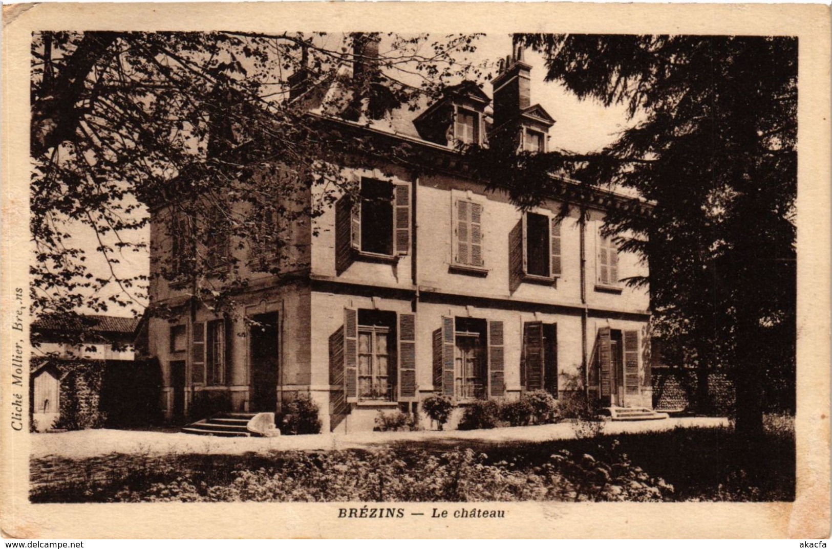 CPA Brezins - Le Chateau FRANCE (962408) - Autres & Non Classés