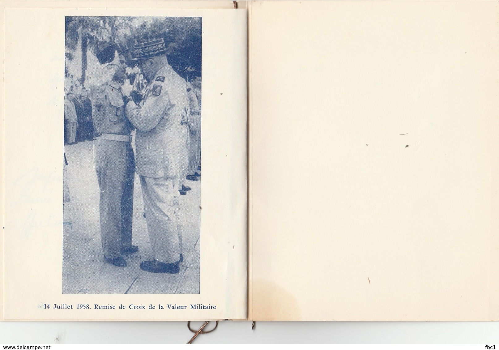 Algérie - Carte De Voeux Police D'état De Mostaganem 1959 - Autres & Non Classés