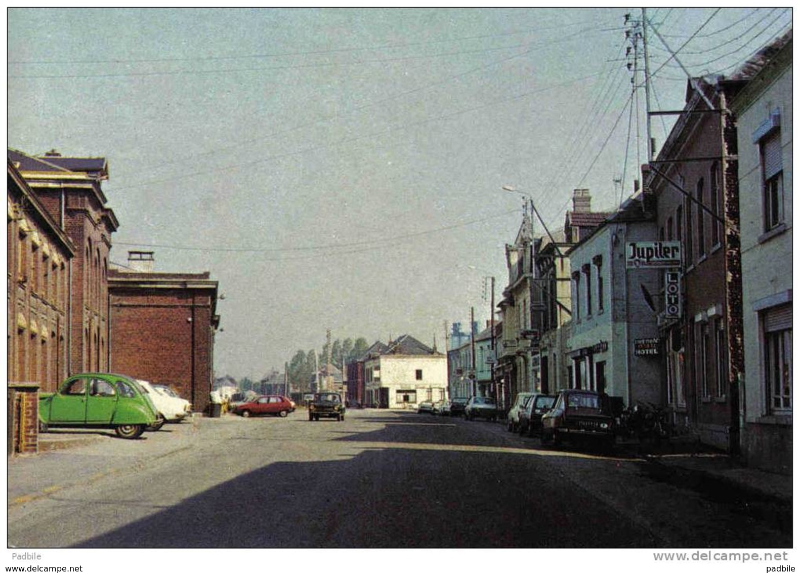 Carte Postale 59. Feignies  Rue De La Gare T Citroën Trés Beau Plan - Feignies