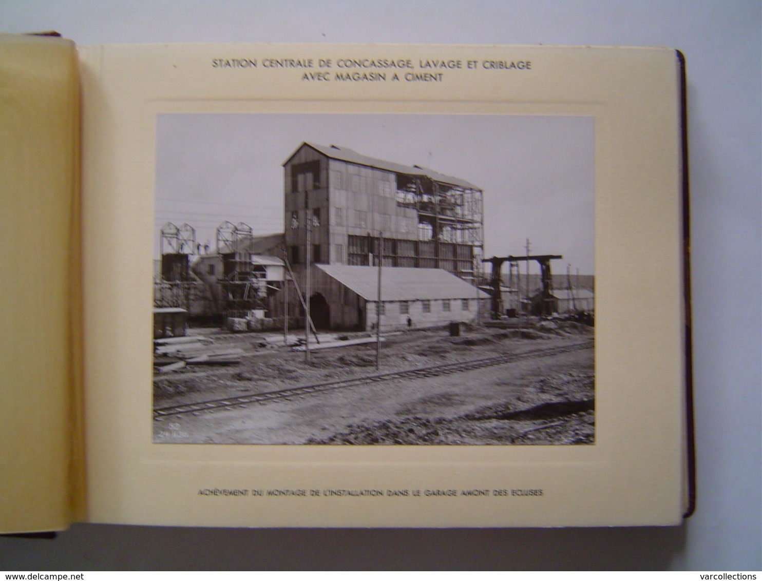 ALBUM DE PRESTIGE : 41 X GRANDE PHOTOGRAPHIE 1929 - 1933 / ECLUSE & CENTRALE ELECTRIQUE DE KEMBS / ALSACE - Lieux