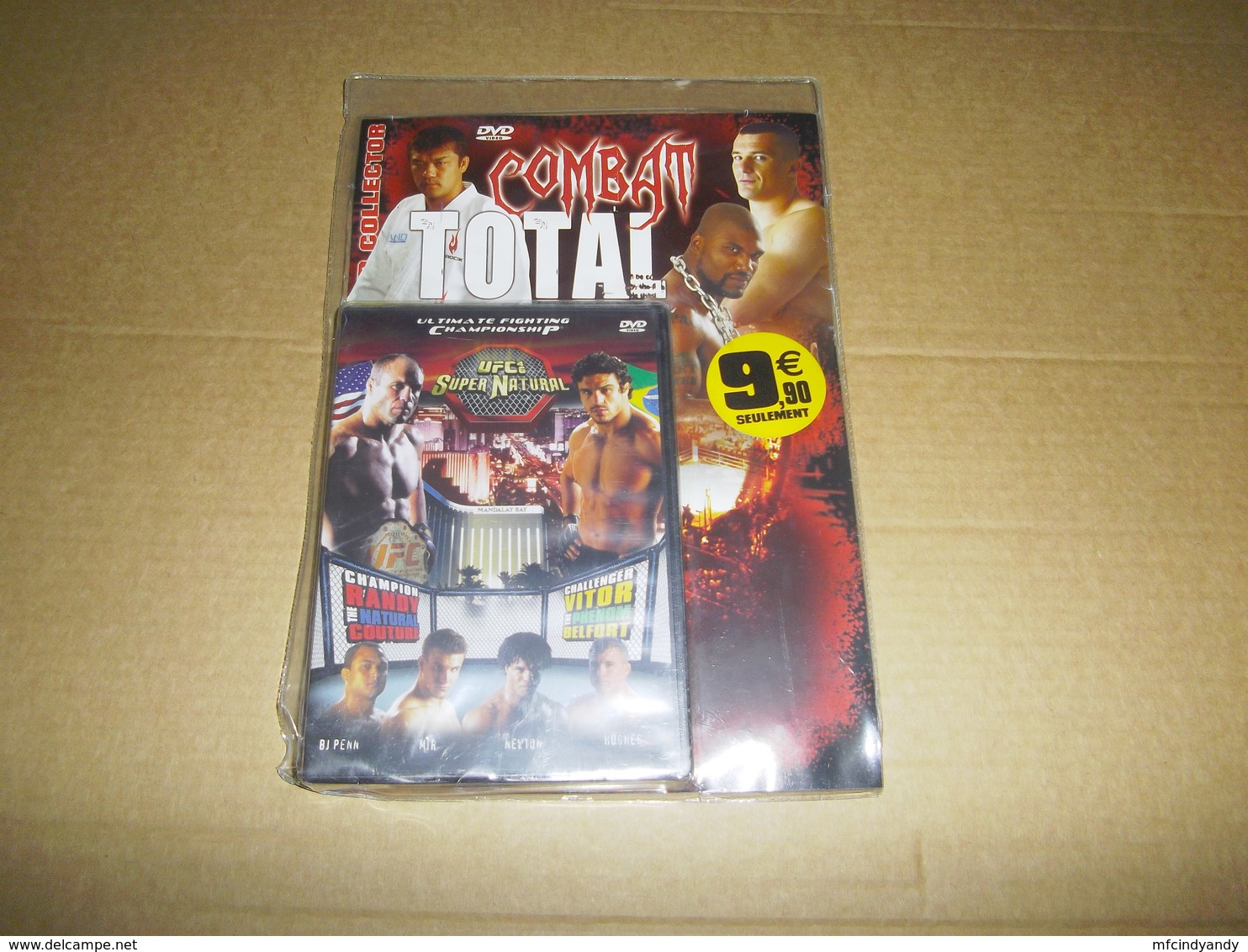 DVD Neuf Sous Blister - Ultimate Fighting Championship - Combat Total - Sport