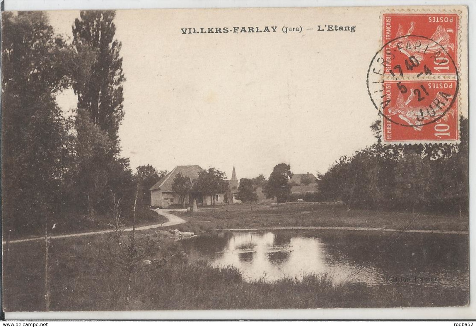 CPA - 39 - Jura - Villers Farlay - L'Etang - Villers Farlay