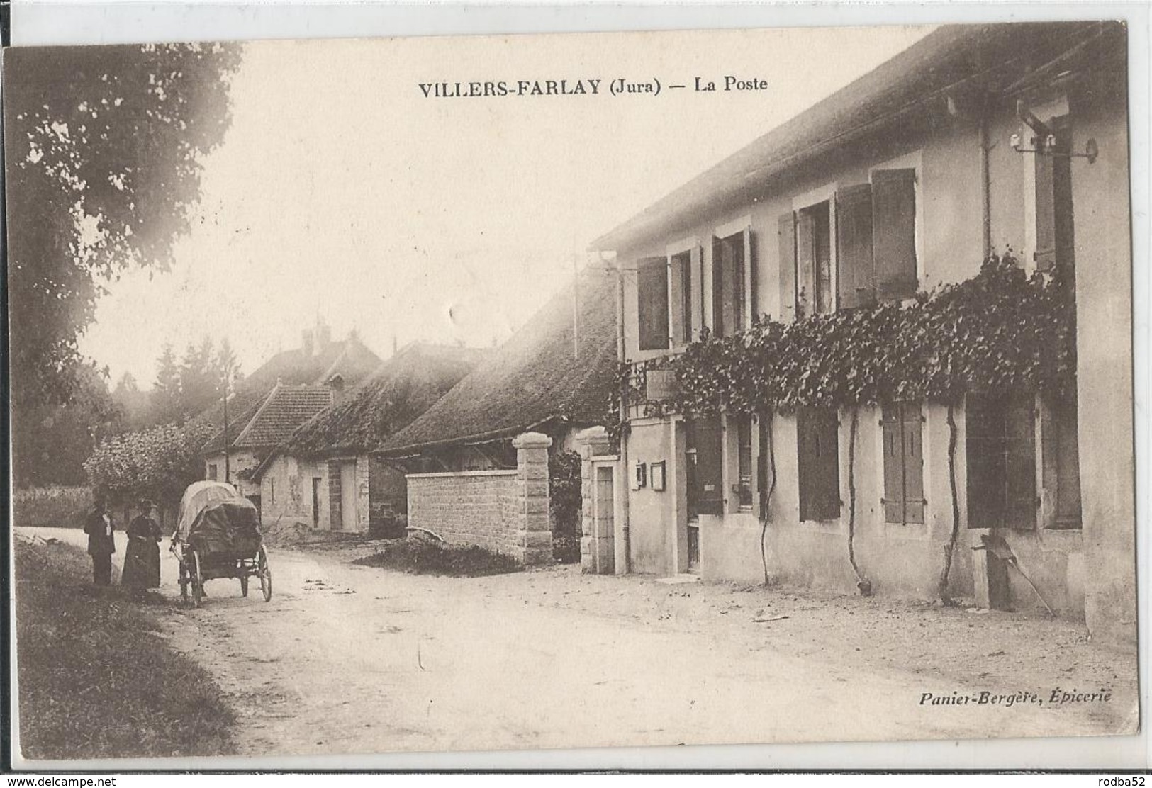 CPA - 39 - Jura - Villers Farlay - La Poste - Villers Farlay