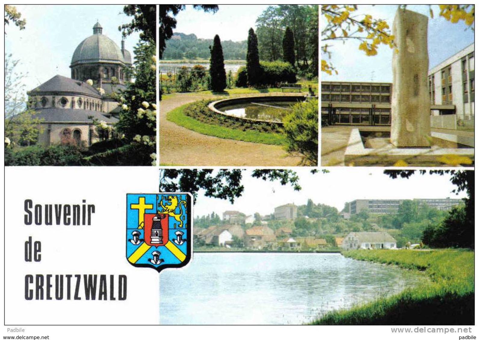 Carte Postale 57. Creutzwald Multivues  Trés Beau Plan - Creutzwald