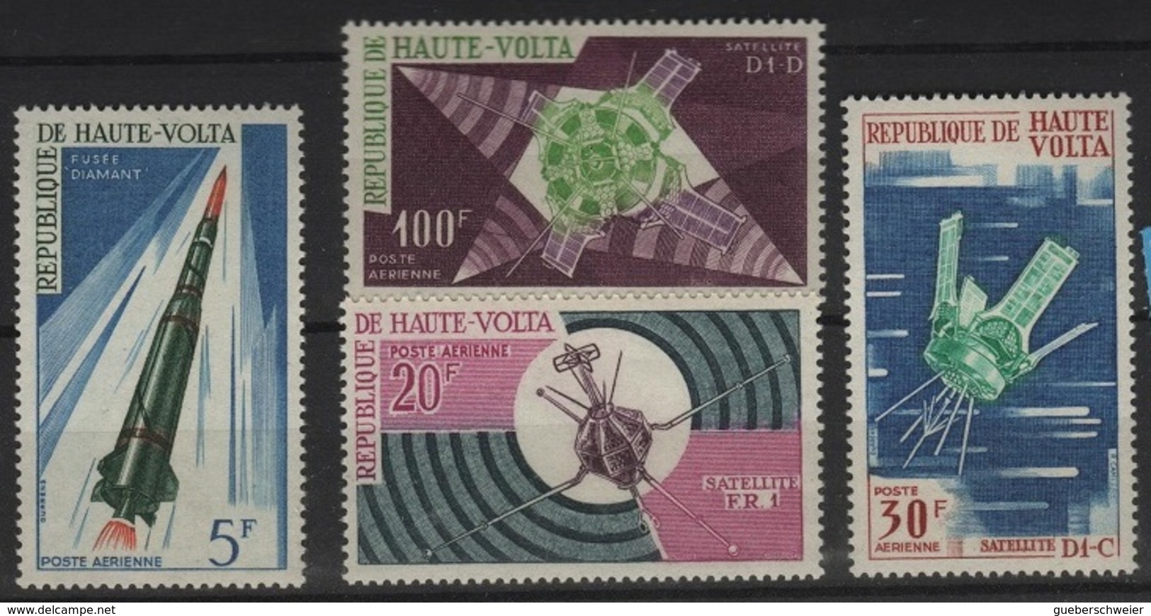 AST 14 - HAUTE-VOLTA PA 36/39 Neufs** Thème Cosmos - Opper-Volta (1958-1984)