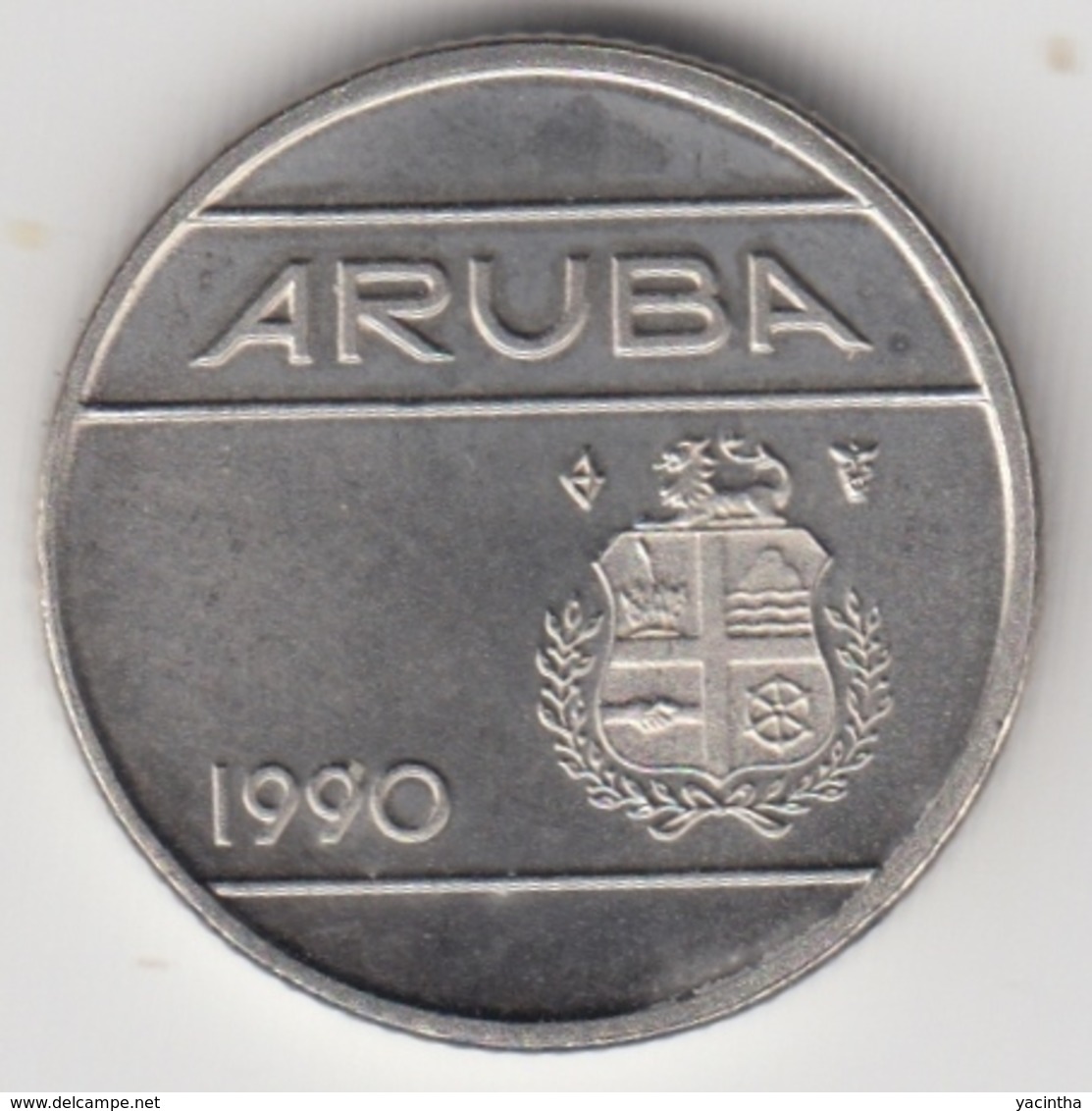 @Y@      Aruba   5 Cent   1990     (3544) - Aruba