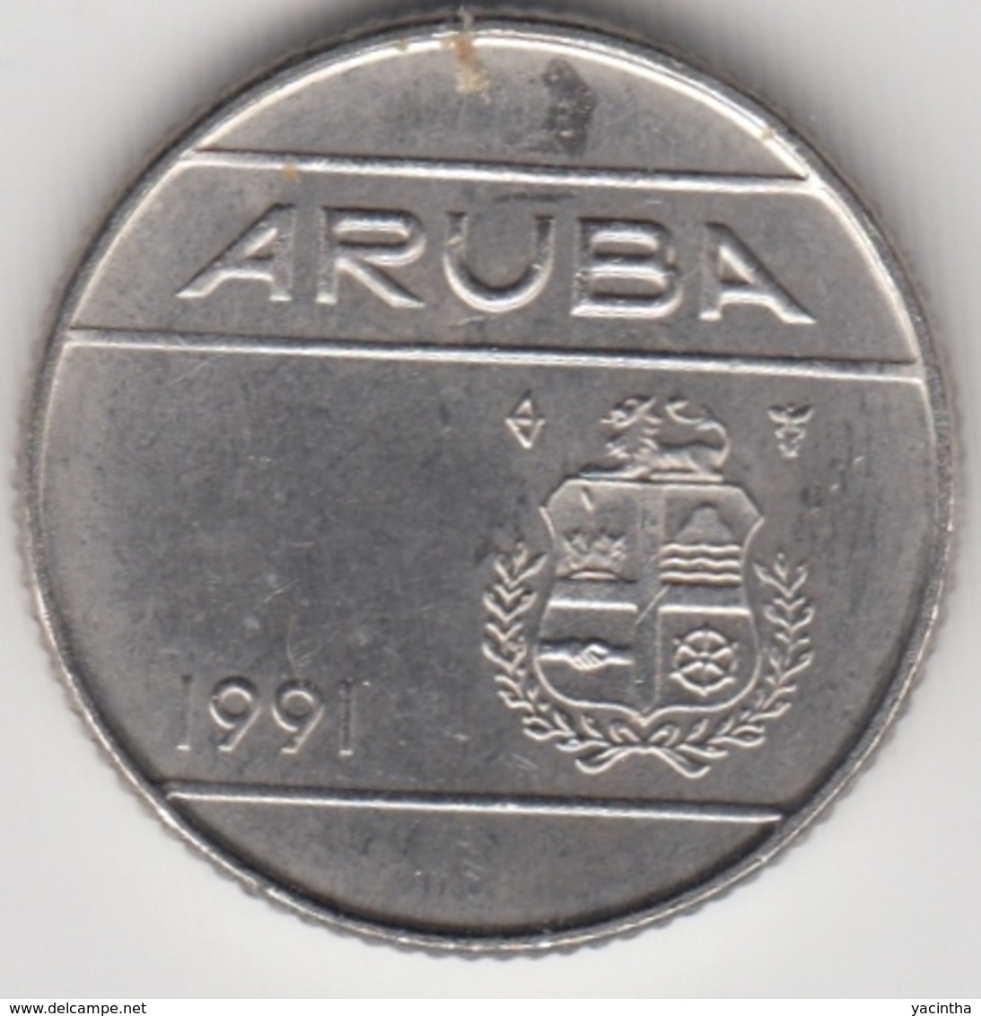 @Y@      Aruba   5 Cent   1991     (3545) - Aruba