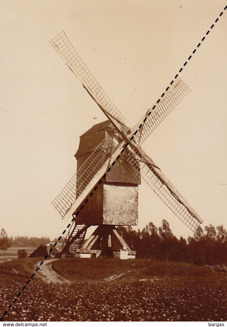 1894 Photo De Bodeghem Saint Martin Dilbeek Moulin - Ancianas (antes De 1900)