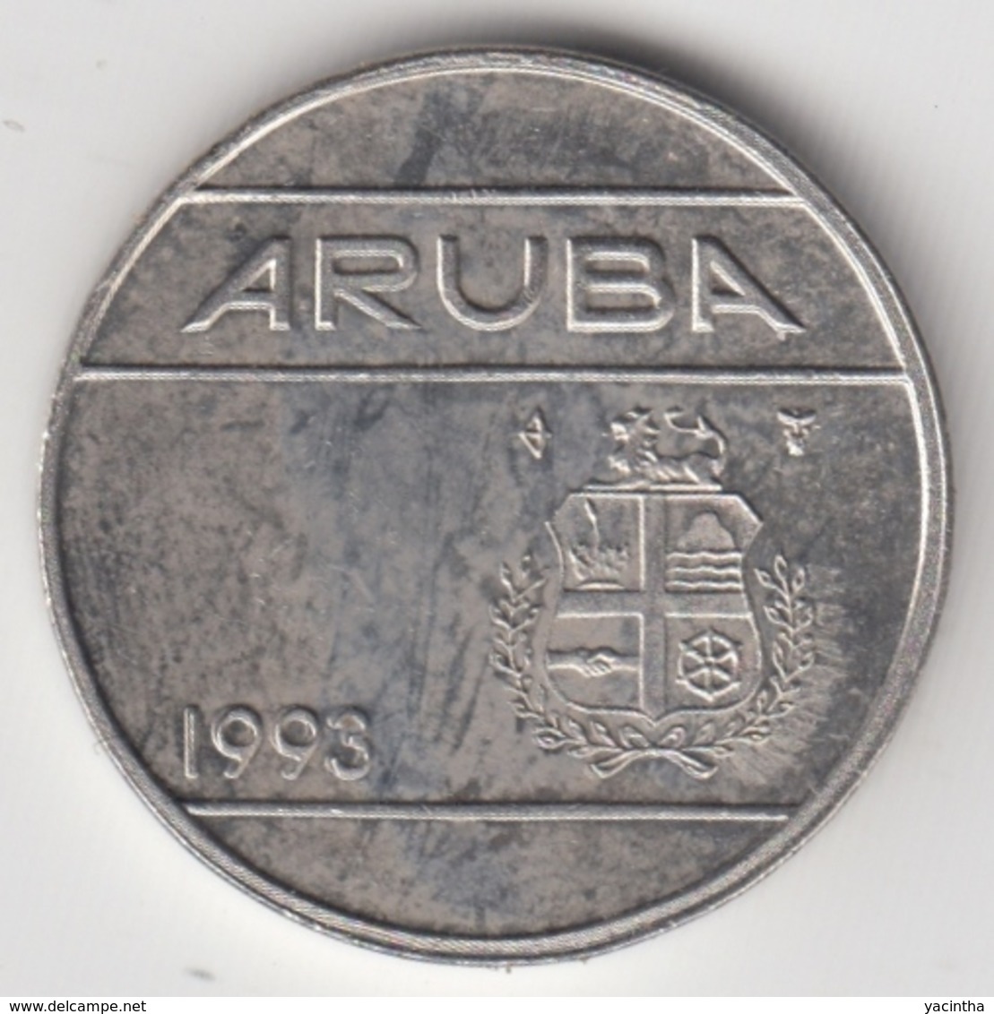 @Y@      Aruba   25 Cent   1993  (3558) - Aruba