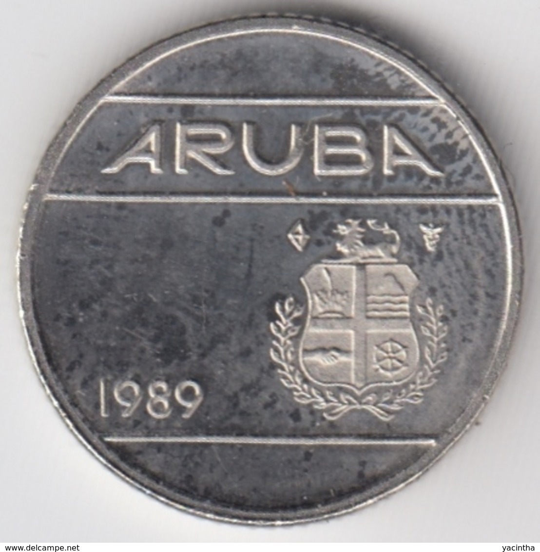 @Y@      Aruba   10 Cent   1989  (3565) - Aruba