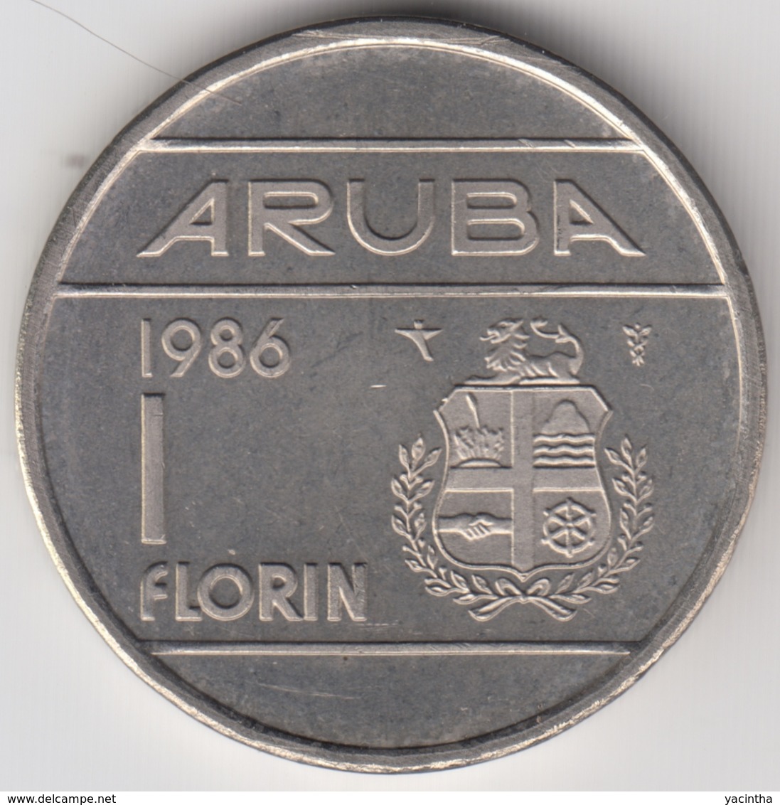 @Y@      Aruba   1  Florin   1986  (3574) - Aruba