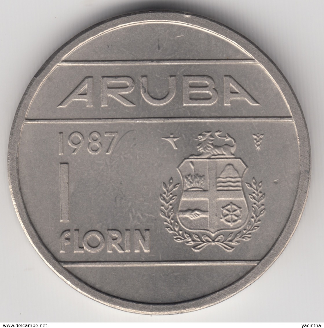 @Y@      Aruba   1  Florin   1987  (3575) - Aruba