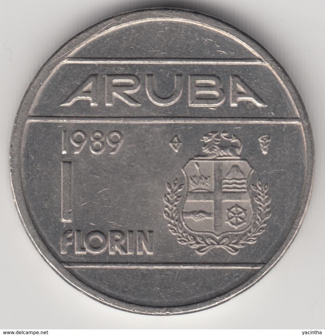 @Y@      Aruba   1  Florin   1989  (3577) - Aruba
