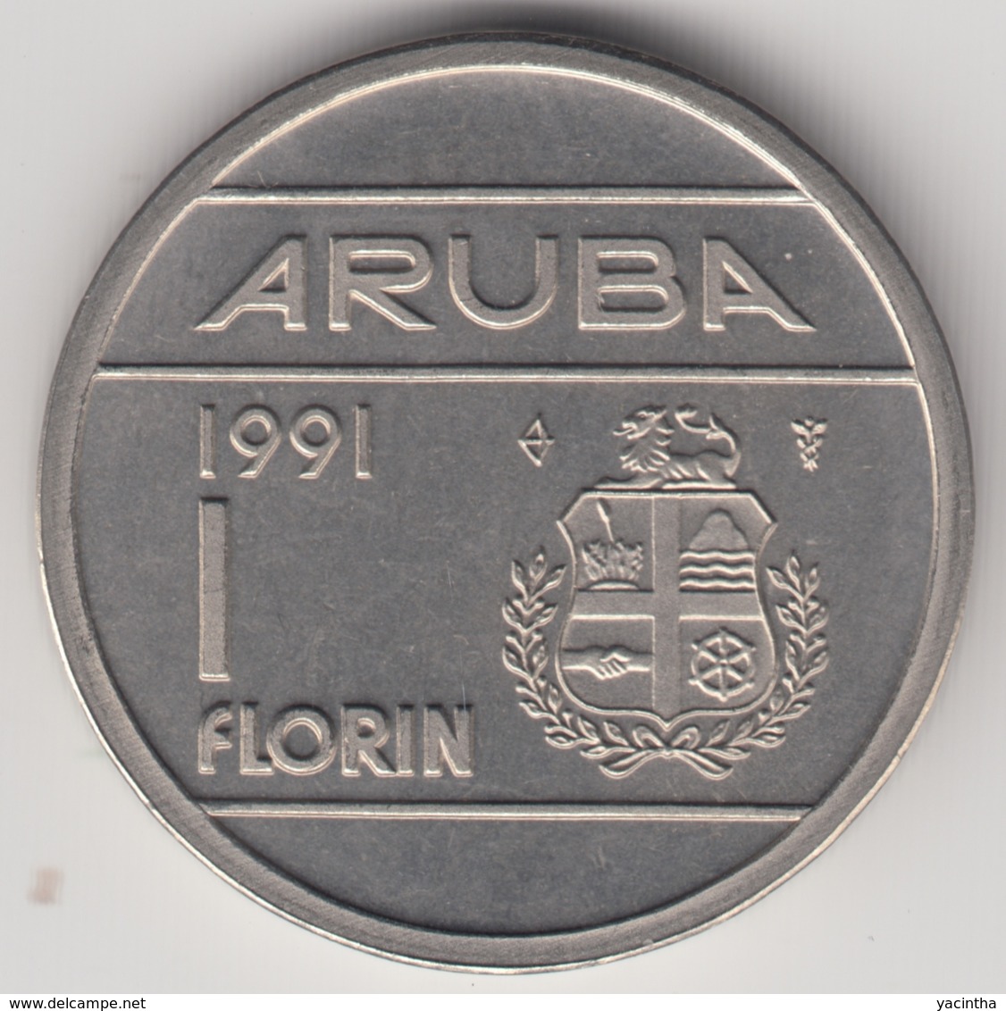 @Y@      Aruba   1  Florin   1991  (3579) - Aruba
