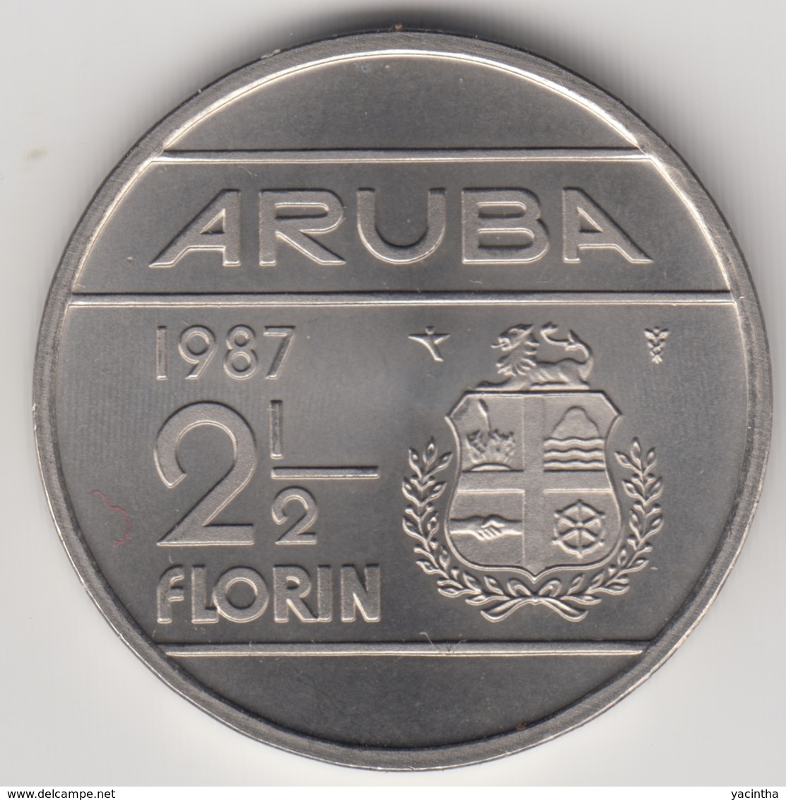 @Y@      Aruba   2 1/2   Florin   1987  (3587) - Aruba