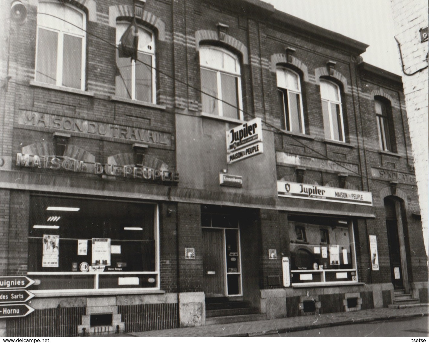 Boussu  - Maison Du Peuple ... Photo Années 80 ( 3 ) - Boussu