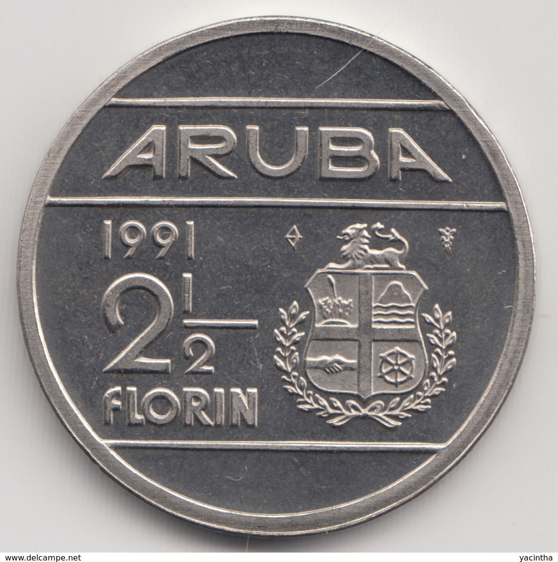 @Y@      Aruba   2 1/2   Florin   1991  (3591) - Aruba