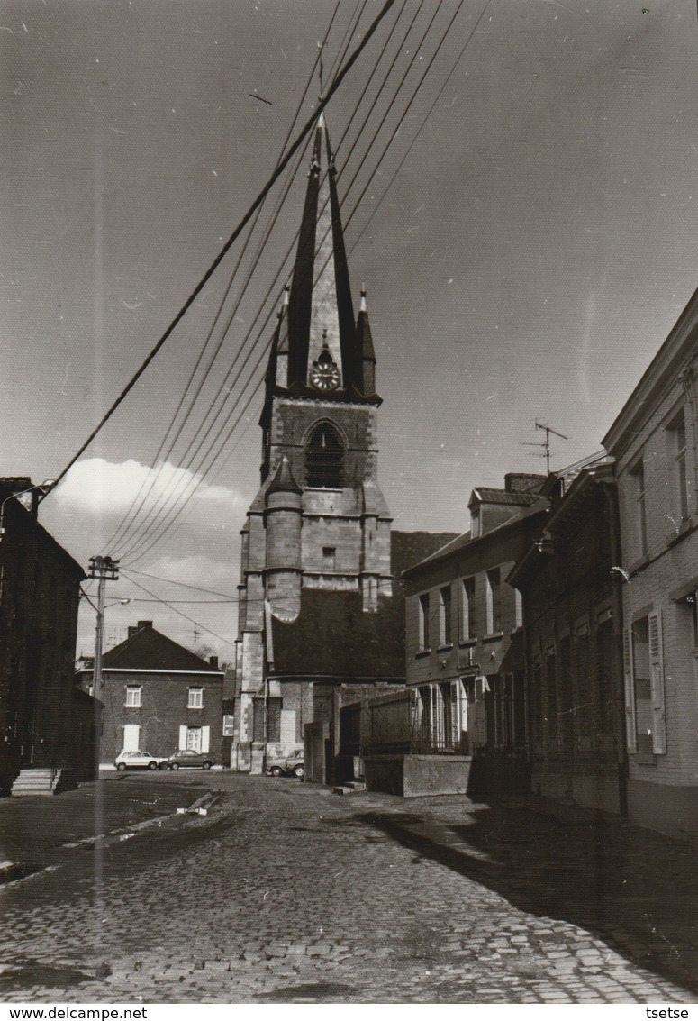 Boussu  - L'Eglise Saint-Gery ... Photo Années 80 - Boussu