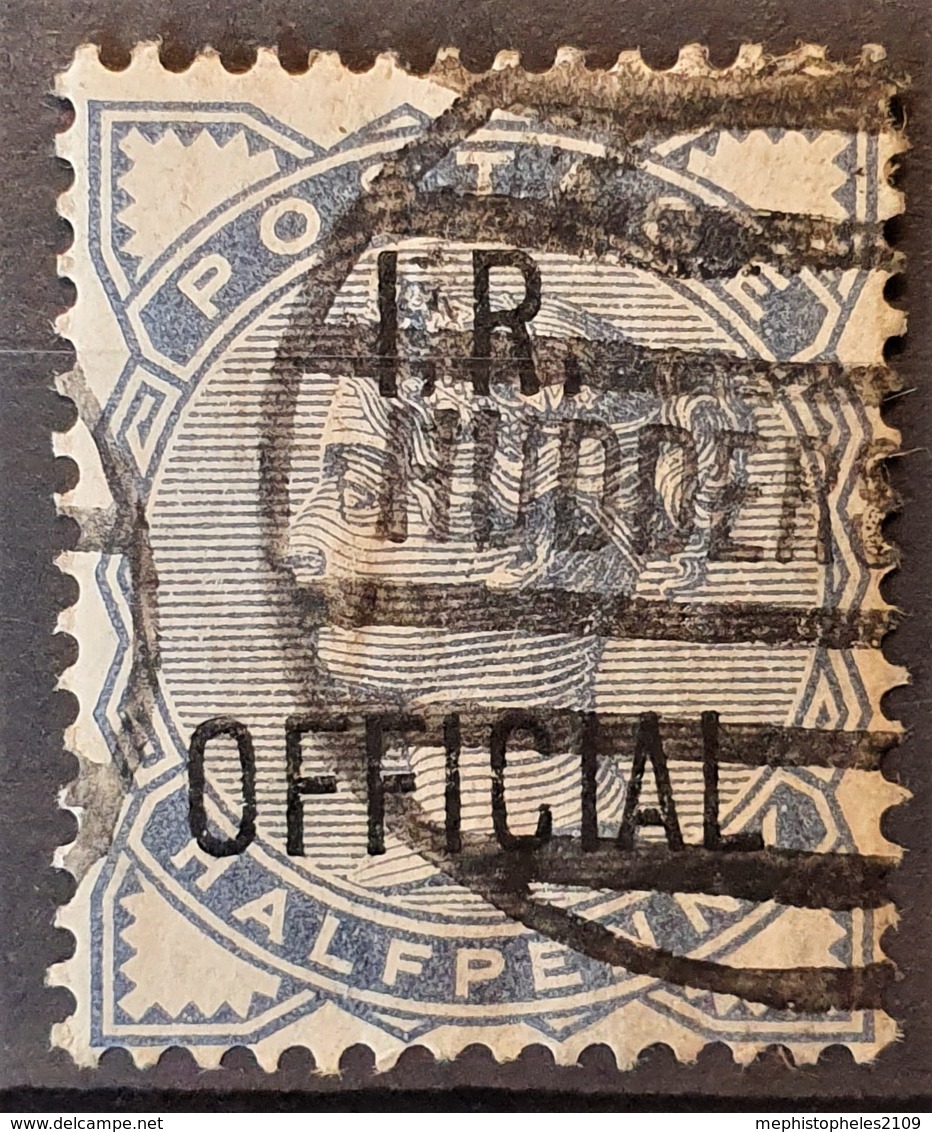 GREAT BRITAIN 1885 - Canceled - Sc# O3 - IR Official 0.5d - Oficiales