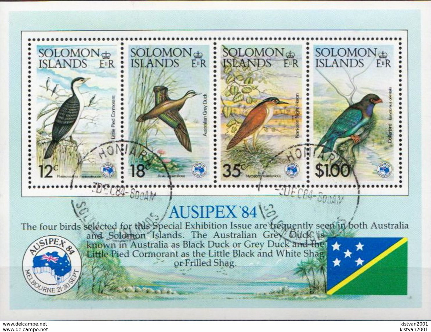 British Solomon Islands Used Set And 5 More Items - Coneshells