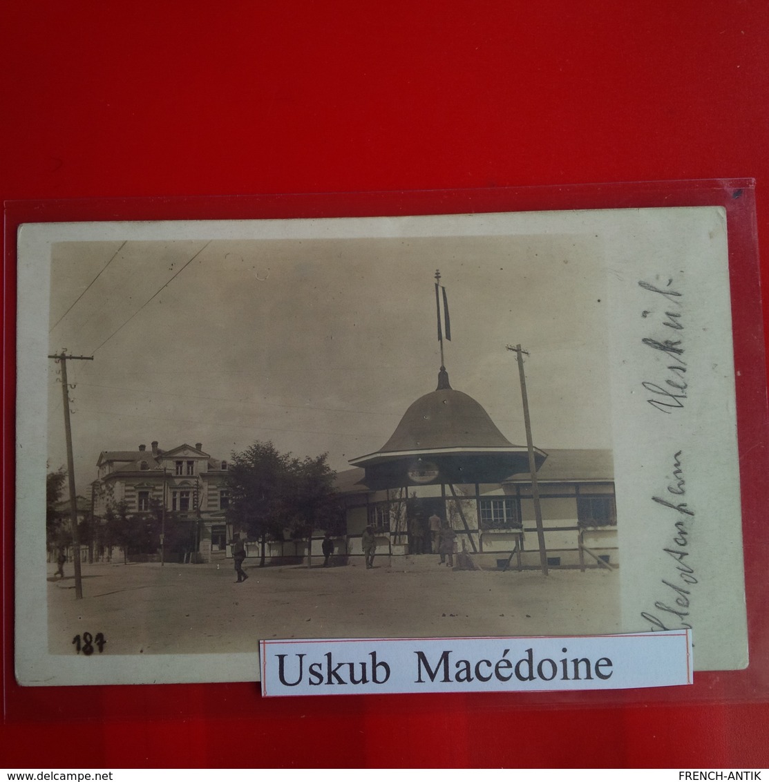 CARTE PHOTO USKUB 1918 - North Macedonia