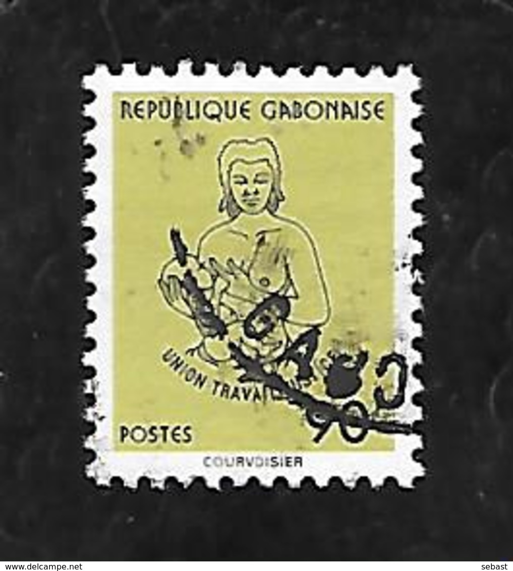 TIMBRE OBLITERE DU GABON DE 1996 N° MICHEL 1339 - Gabon (1960-...)