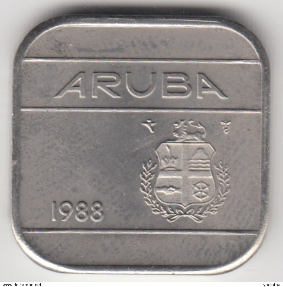 @Y@      Aruba   50   Cent    1988  (3603) - Aruba