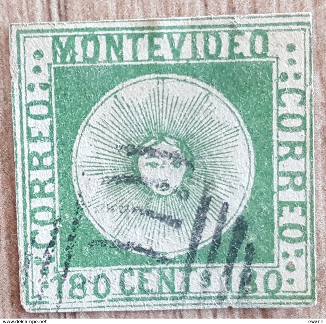 Uruguay - YT N°5 - 1858 - Oblitéré - Uruguay