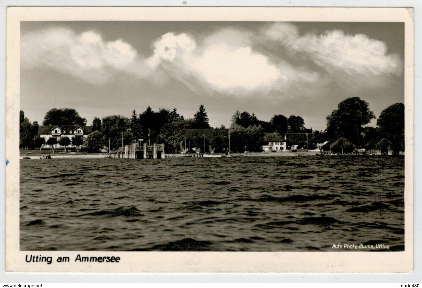 C.P.  PICCOLA   UTTING   AM   AMMERSEE      2  SCAN  (VIAGGIATA) - Altri & Non Classificati