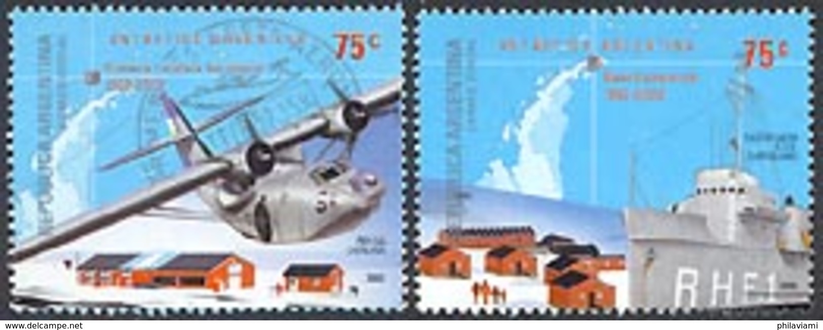 Argentine Argentina Argentinien 2002 Antartida Esperanza Base Antarctique Catalina  Restreador Chiriguano - Forschungsstationen