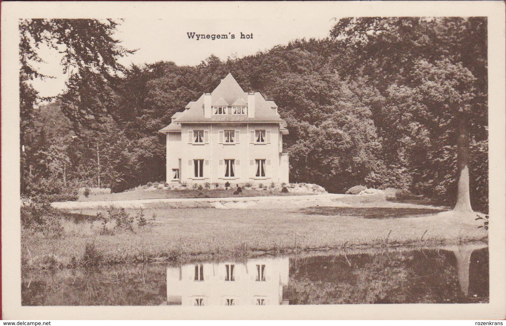 Wijnegem Wyneghem Wyneghem's Hof Kasteel Chateau (In Zeer Goede Staat) - Wijnegem