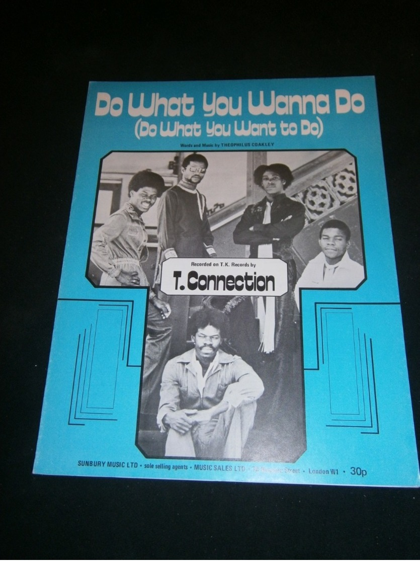 Partition  Chanson T.connection Do What You Wanna Do - Sonstige & Ohne Zuordnung