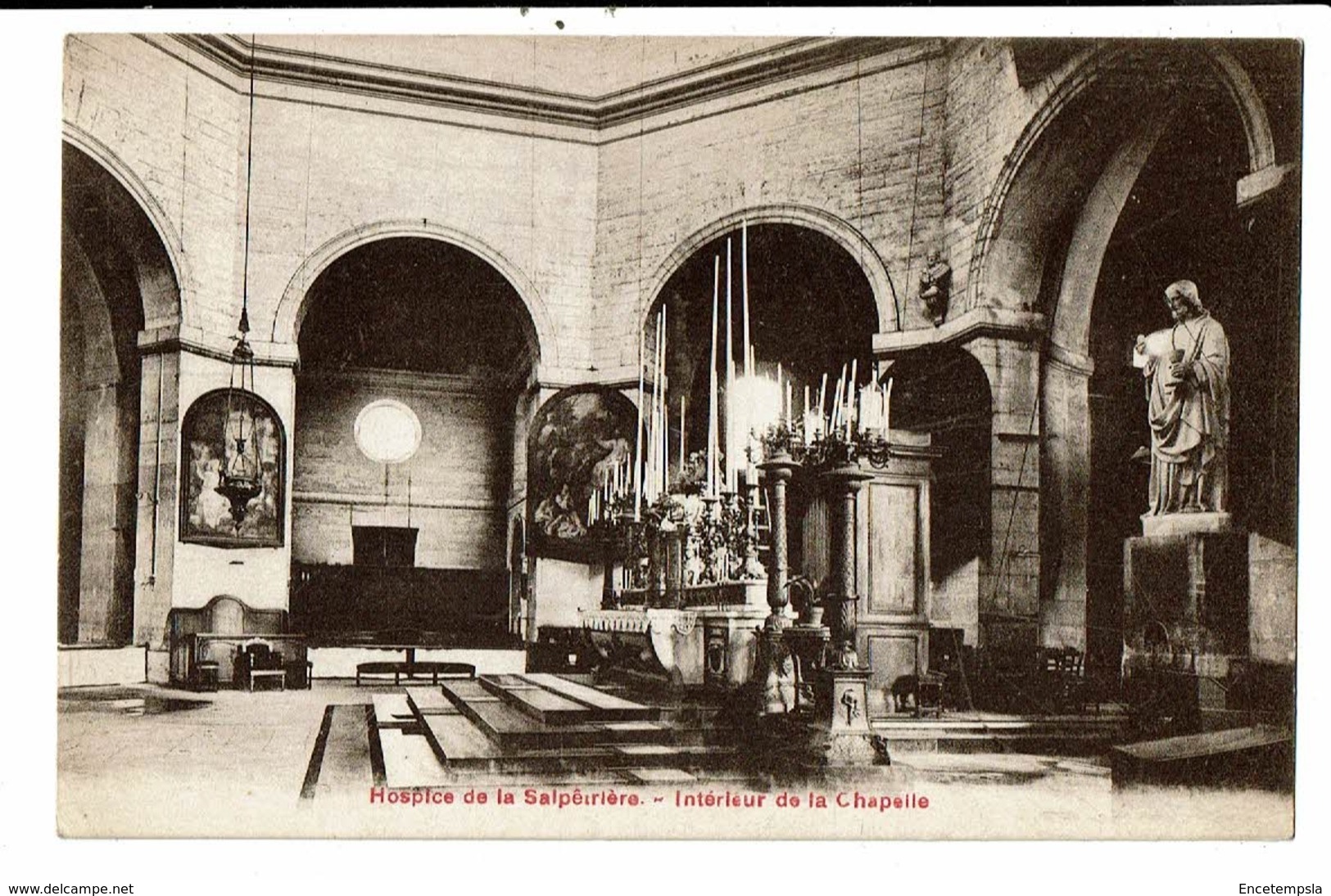 CPA-Carte Postale-FRANCE-Paris Hospice De La Salpétrière -Intérieur De La Chapelle  VM13116 - Santé, Hôpitaux