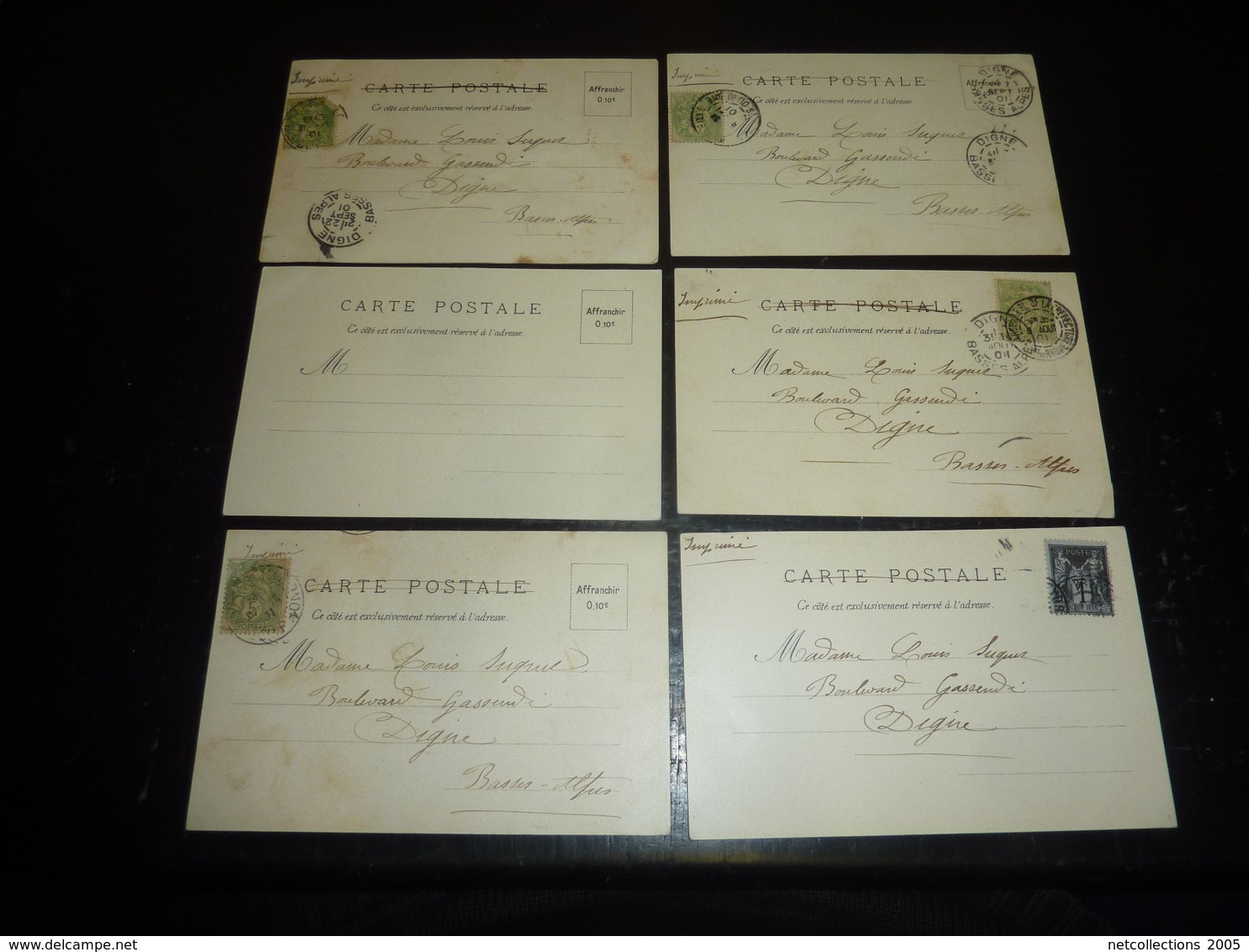 LES CRIS DE PARIS 2° SERIE LOT DE 6 CARTES POSTALES PARTITION DE MUSIQUE - CPA DESSINEE - 75 PARIS THEME (AH) - Lotes Y Colecciones