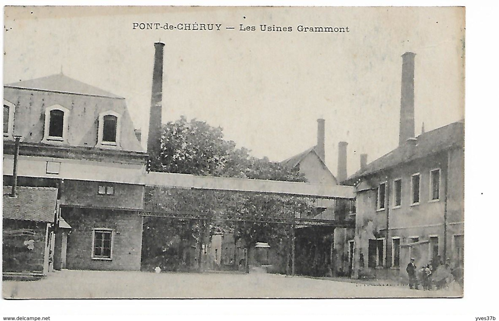 PONT-de-CHERUY - Les Usines GRAMMONT - Pont-de-Chéruy