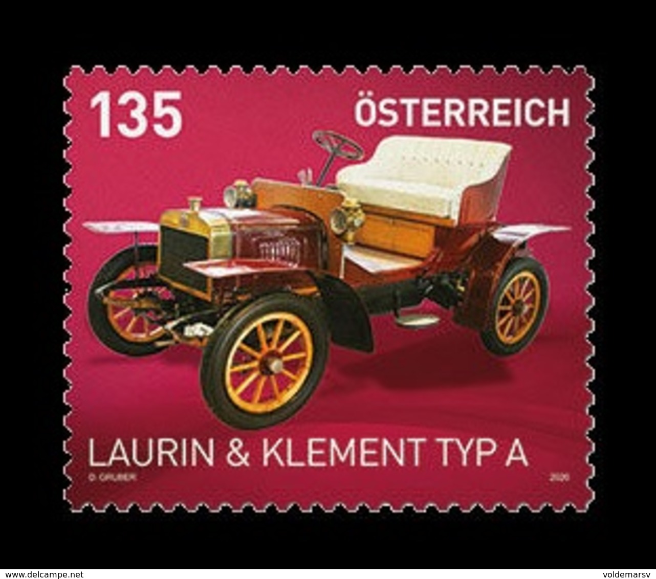 Austria 2020 Mih. 3504 Automobile Laurin & Klement Type A MNH ** - Unused Stamps